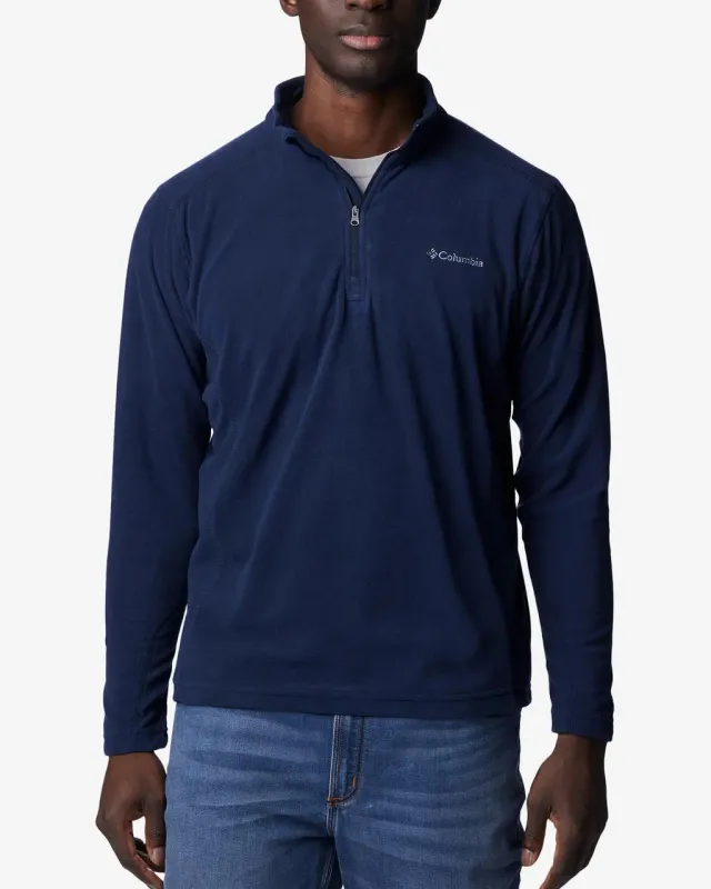 Forro polar Columbia Klamath Range II Half Zip azul oscuro - S