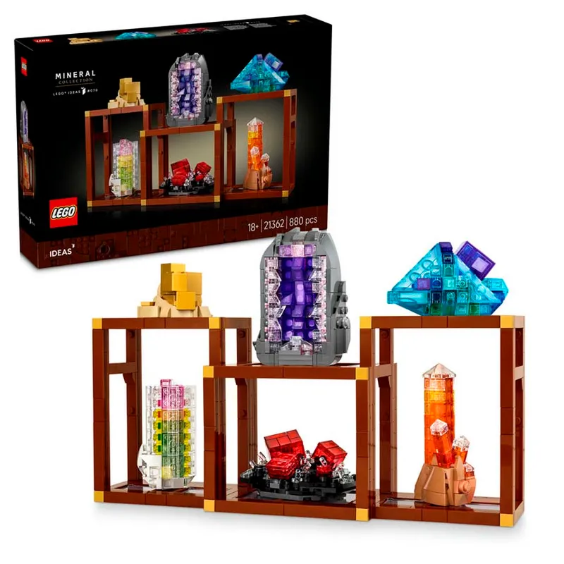 LEGO® LEGO Ideas Colección de Minerales 21362
