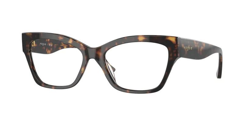 VOGUE EYEWEAR Mujer VOGUE EYEWEAR VO5523 W656 Monturas ópticas Acetato Marrón Cat Eye Normal