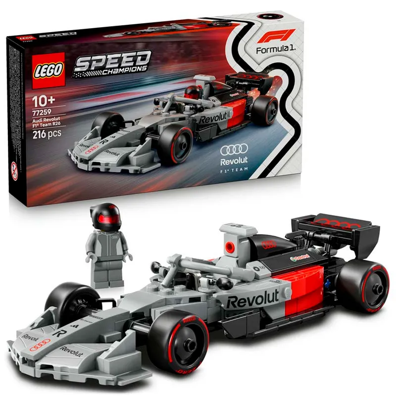 LEGO® Speed Champions Coche de Carreras Audi Revolut F1® Team R26 77259