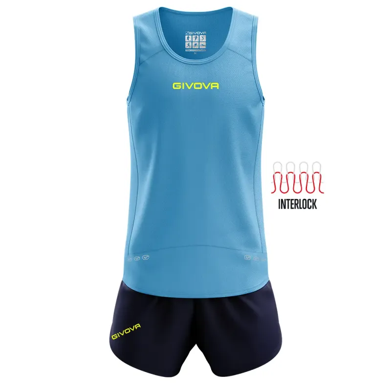 Conjunto de camiseta de tirantes y pantalón Pantalón corto Givova New york