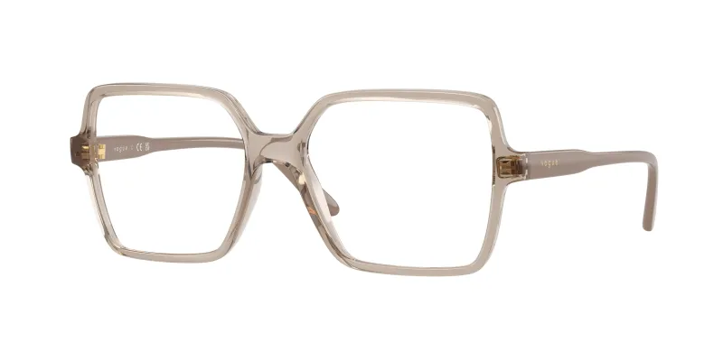 VOGUE EYEWEAR Mujer VOGUE EYEWEAR VO5702 2990 Monturas ópticas Nylon Marrón Transparente Cuadrada Normal