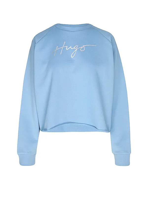 HUGO Suéter DARACE azul claro | XL