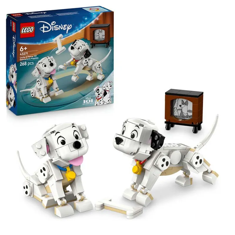 LEGO® Disney™ Lucky y Penny: Cachorros de 101 Dálmatas 43271