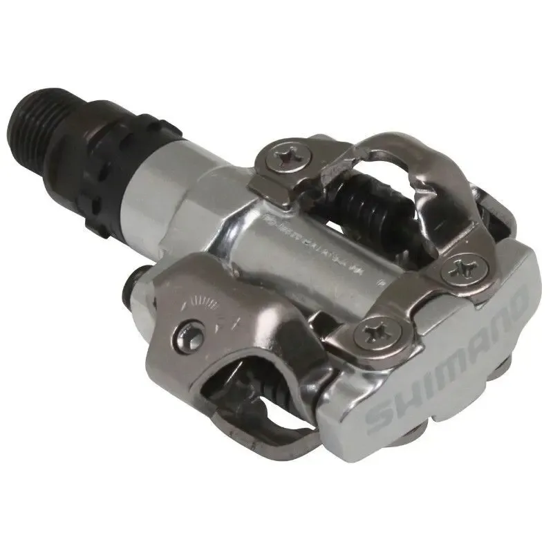 Pedales automáticos de bicicleta de montaña con calas Shimano M520 SPD