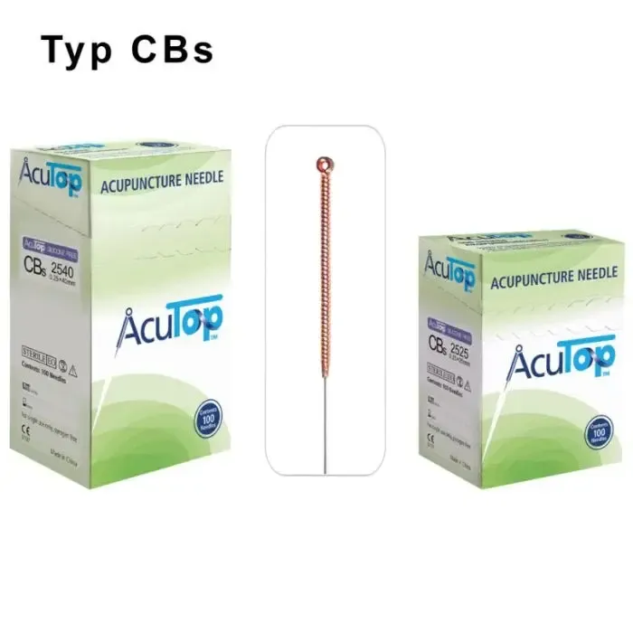 Aguja de acupuntura AcuTop Type CB (x100)