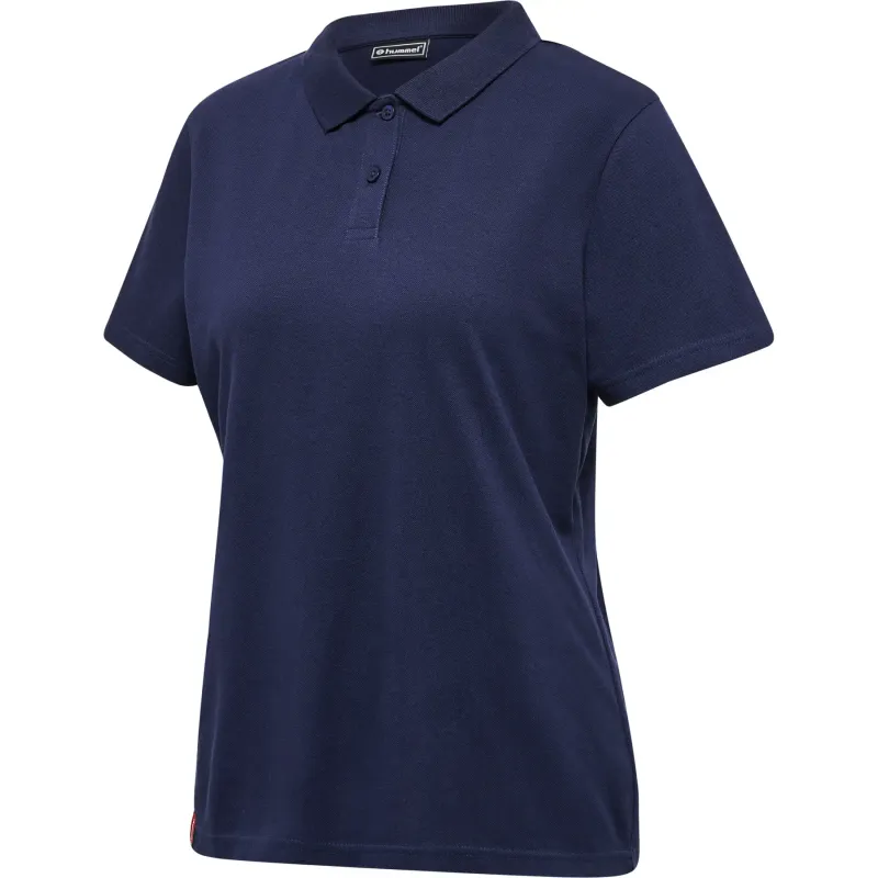 Polo de mujer Hummel Red Classic