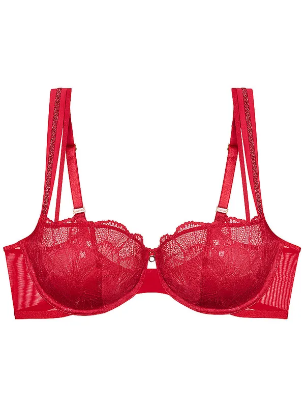 TRIUMPH Sujetador con aros PALINA MOONLIGHT KISS shanghai red rojo | 85C