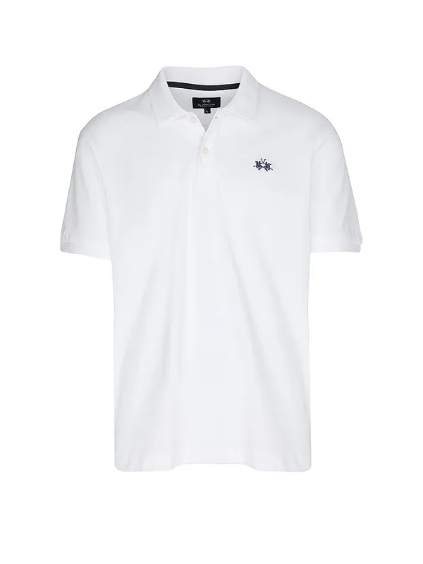 LA MARTINA Polo blanco | XXL