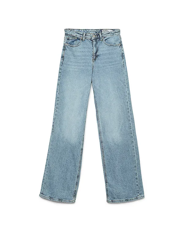 VERO MODA Jeans de pierna ancha VMTESSA azul claro | 26/L30