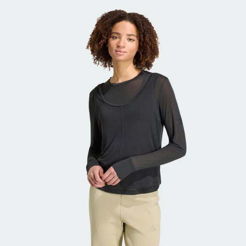 Camiseta DE MANGA LARGA SOFT LUX SHEER