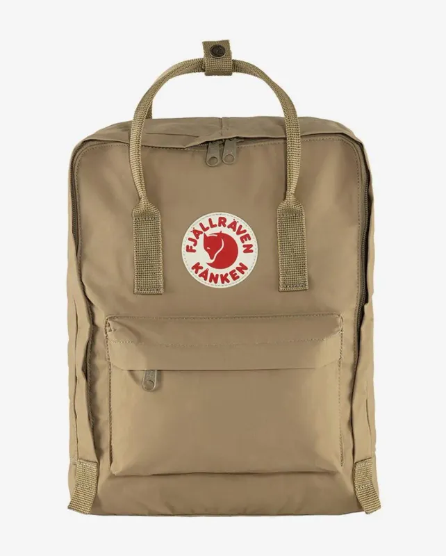 Mochila Fjällräven Kanken 16L marrón claro