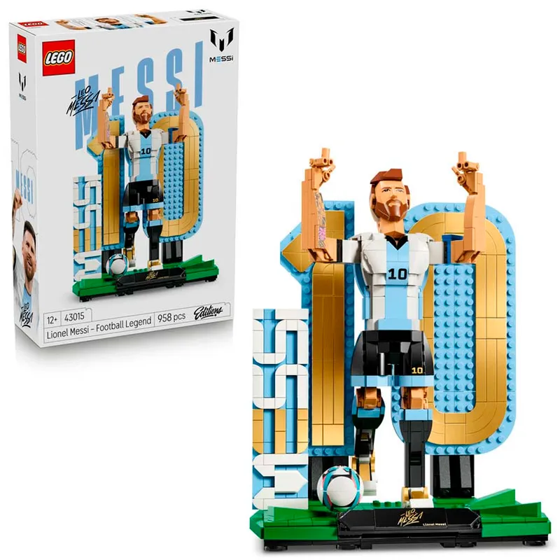 LEGO® Editions Lionel Messi: Leyenda del Fútbol (43015)