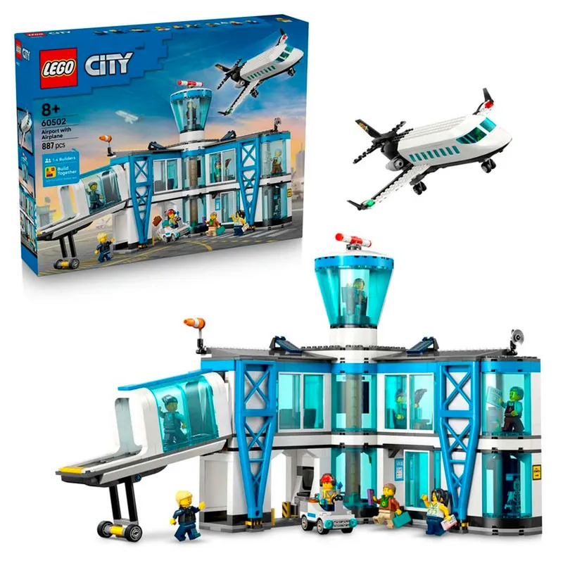 LEGO® City Aeropuerto con Avión 60502