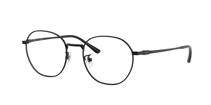 Ray - Ban Unisex Ray - Ban RX8778D 1244 Monturas ópticas Titanio Negro Transparente Cuadrada Normal