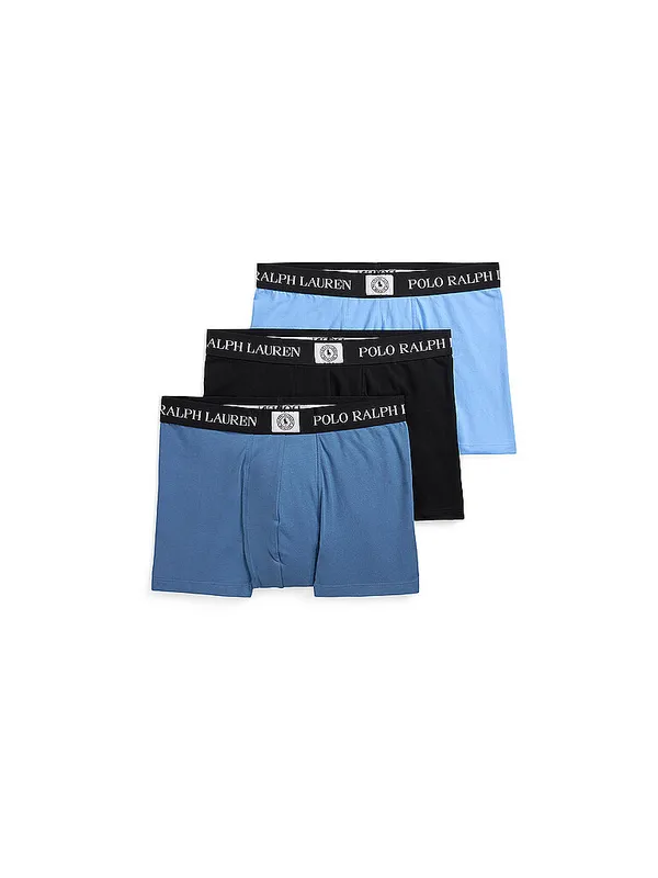 POLO RALPH LAUREN Pants 3er Pkg. blue / delta / blue / black azul | M