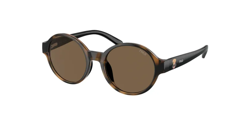 Polo Ralph Lauren Niños Polo Ralph Lauren PP9508U 500373 Gafas de sol Inyectado Tortuga Marrón Redonda Normal