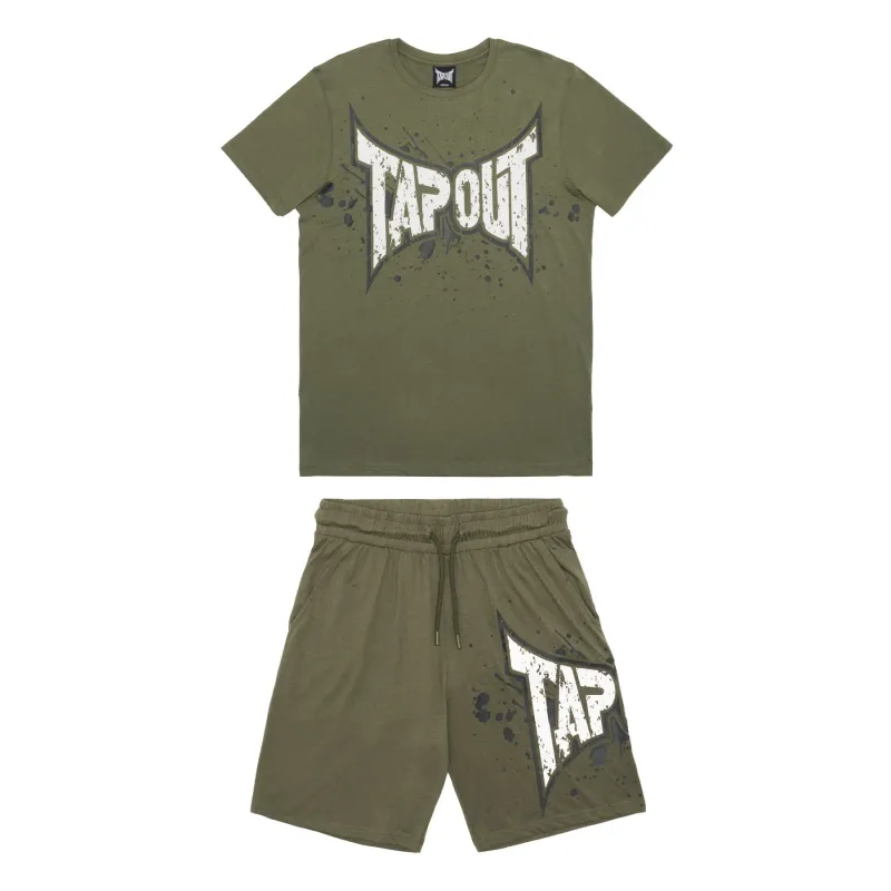 Conjunto de camiseta y pantalón corto Tapout Dunlab