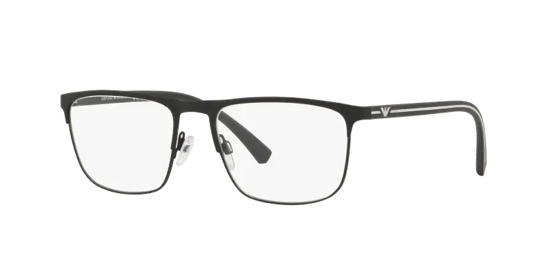 Emporio Armani Hombre Emporio Armani EA1079 3094 Monturas ópticas Metal Negro Cuadrada Normal