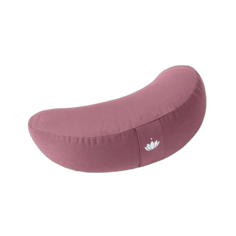 Cojín de yoga en forma de croissant Lotuscrafts Shanti