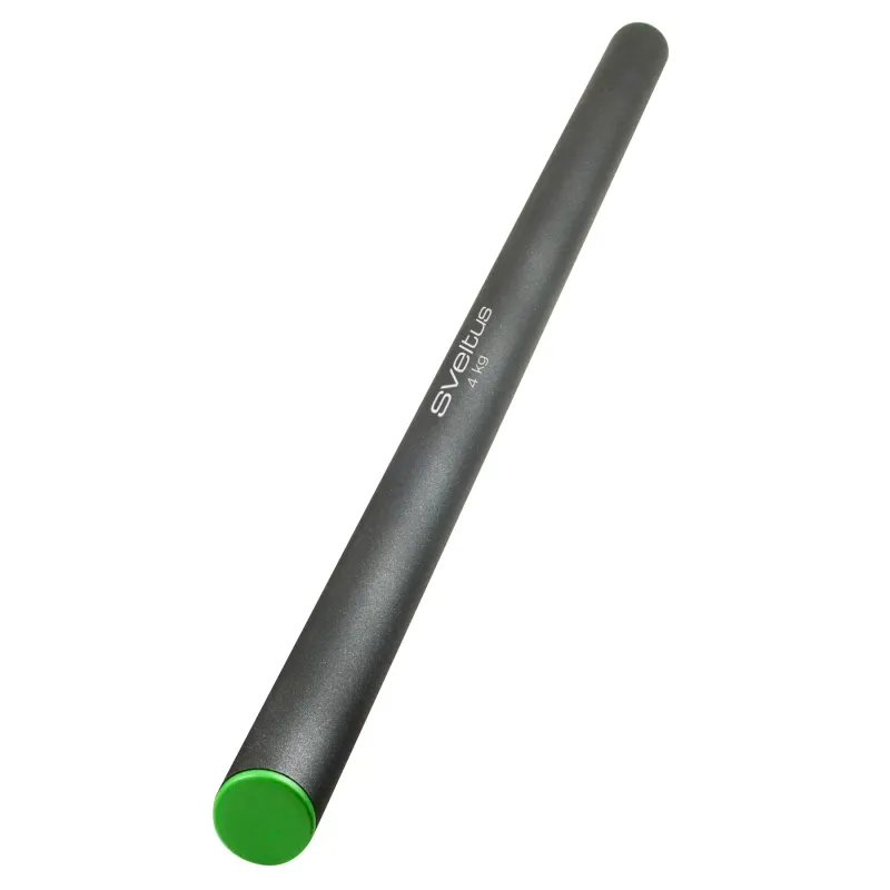 Barra de acero lastrada Sveltus 4kg