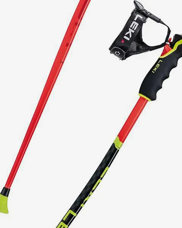 Bastones Leki WCR Lite GS 3D rojo negro infantil (par) - 115