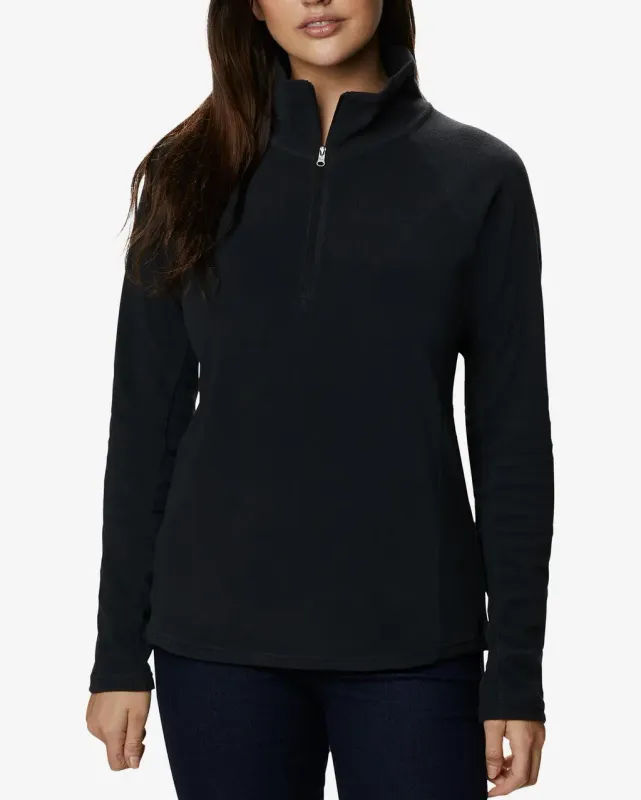 Forro polar Columbia Glacial Fleece IV 1/2 Zip negro mujer - S