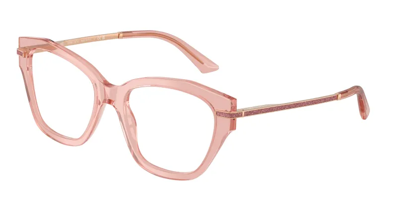 Jimmy Choo Mujer Jimmy Choo JC3043J 5079 Monturas ópticas Acetato Rosa Cat Eye Normal