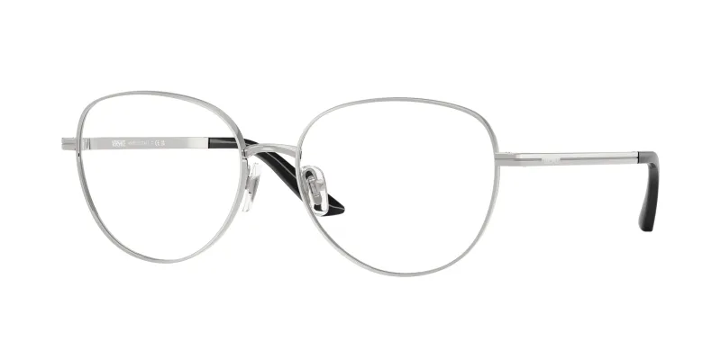 Versace Mujer Versace VE1312 1001 Monturas ópticas Metal Plata Pantos Normal