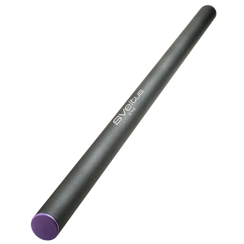 Barra de acero lastrada Sveltus 6kg