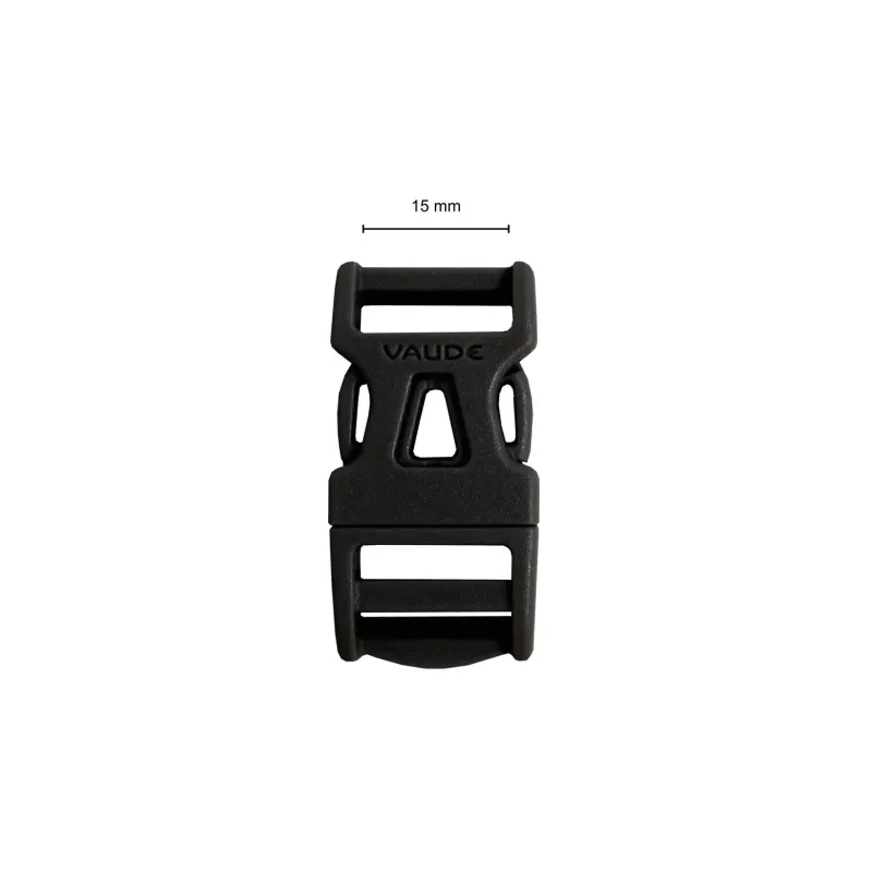 Hebilla de ajuste sencillo VAUDE 15 mm