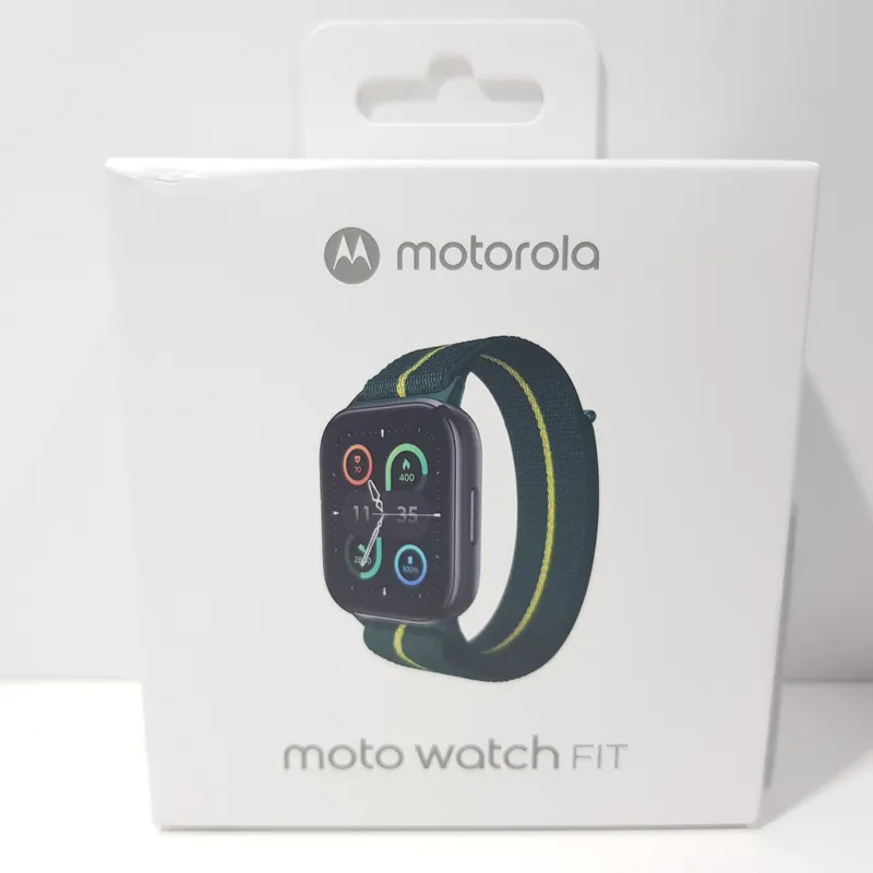 Smartwatch Motorola Moto Watch Fit Verde 44mm