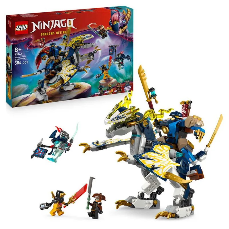 LEGO® Ninjago Meca de Rogue y Dragón 71843