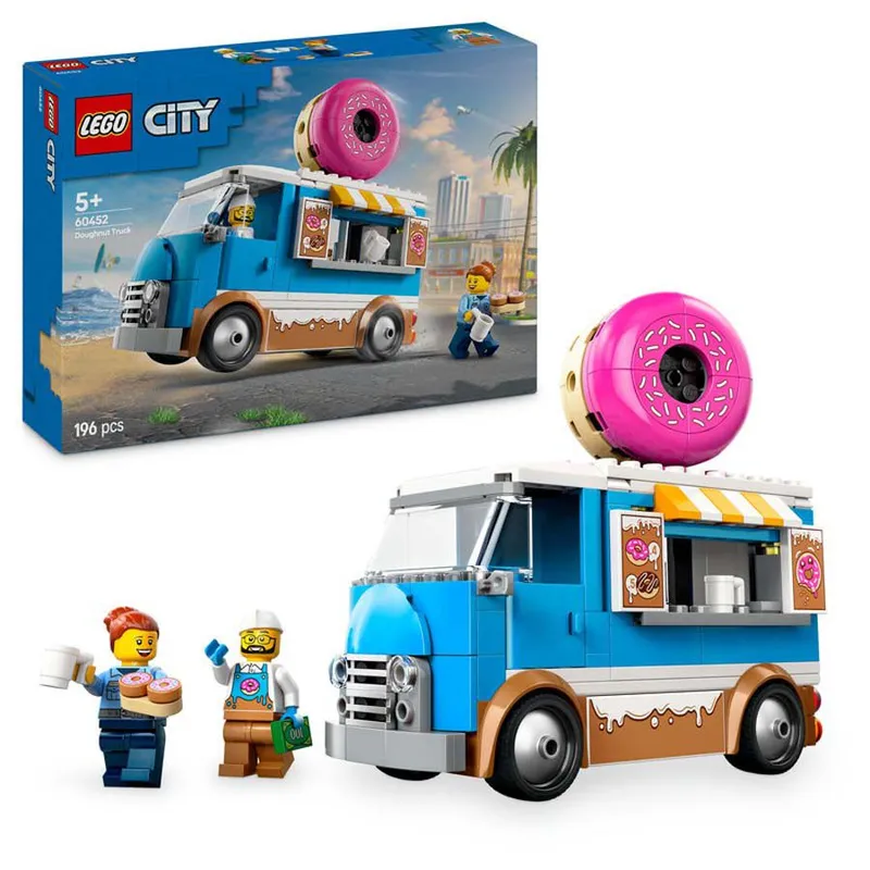 LEGO® LEGO City Camión de Dónuts 60452