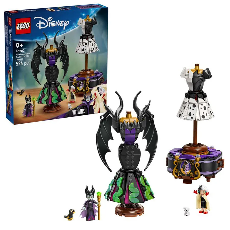 LEGO® Disney™ Trajes de Maléfica y Cruella De Vil 43262