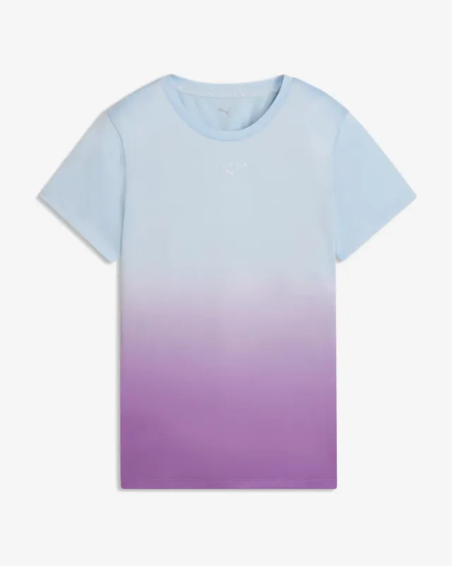Camiseta Puma x HYROX Poly Graphic manga corta azul lila mujer - L