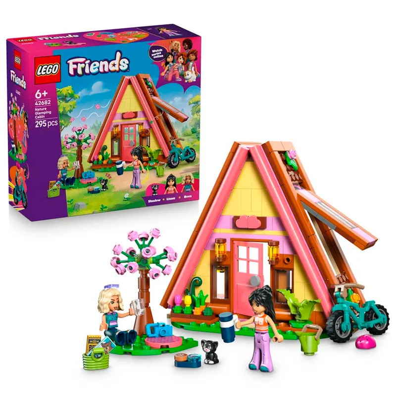 LEGO® Friends Cabaña Glamping en la Naturaleza 42682