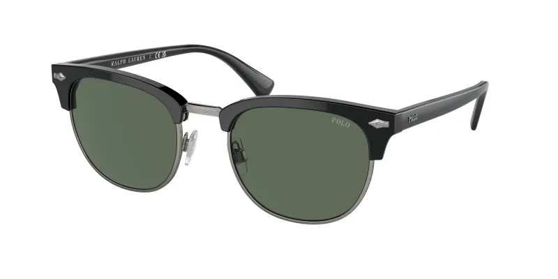 Polo Ralph Lauren Hombre Polo Ralph Lauren PH4217 500171 Gafas de sol Acetato Negro Verde Redonda Normal