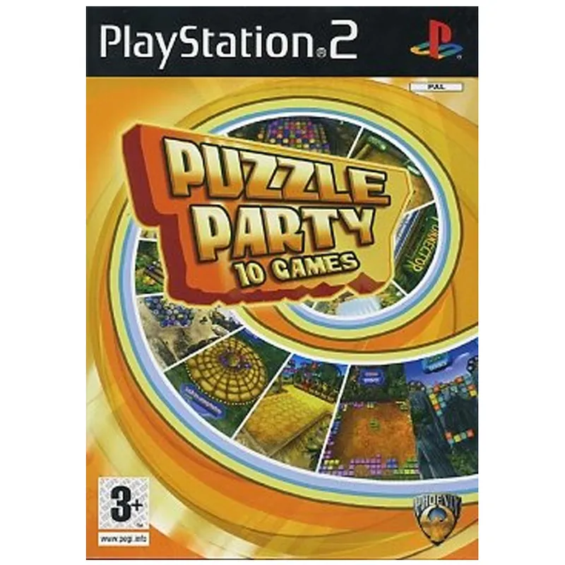 Puzzle Party 10 Games PS2 (SP)