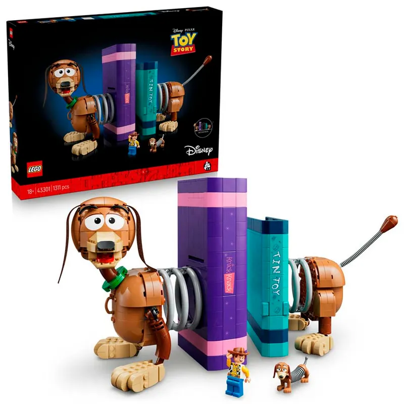 LEGO® Disney Pixar Toy Story Sujetalibros Slinky Dog 43301