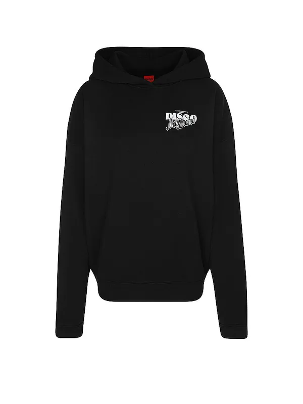 HUGO Kapuzensweater - Sudadera con capucha DALESSANDRA negro | L