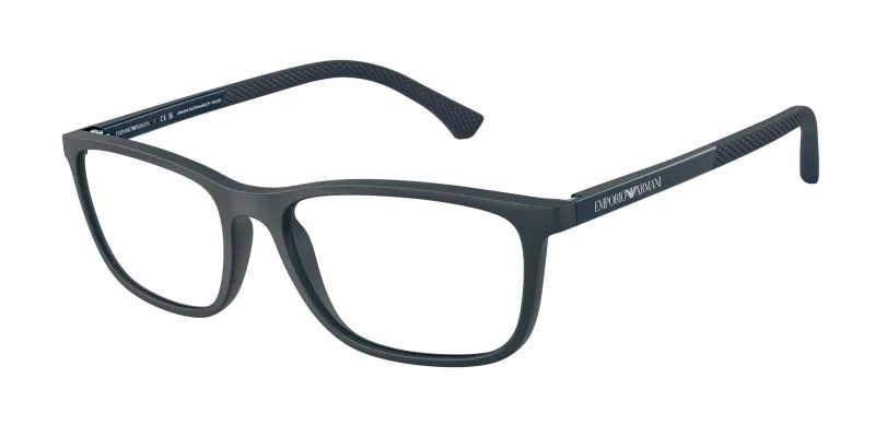 Emporio Armani Hombre Emporio Armani EA3069 6189 Monturas ópticas Inyectado Azul Cuadrada Normal