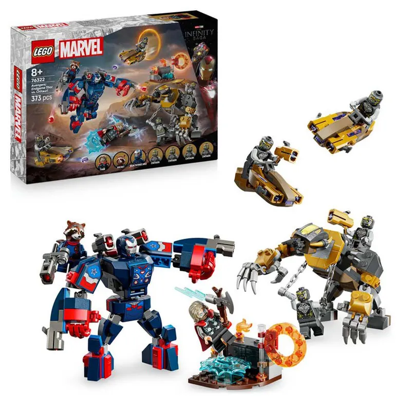LEGO® Super Heroes Thor de Vengadores: Endgame vs. Chitauri 76322