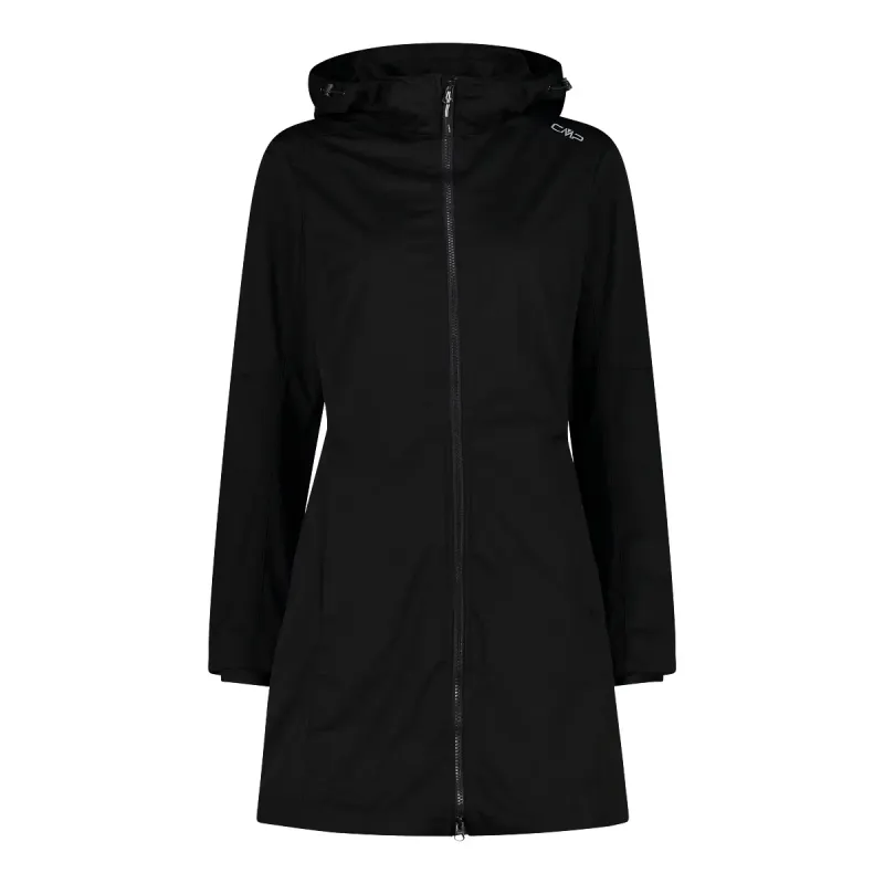 Parka mujer con capucha y zipper CMP