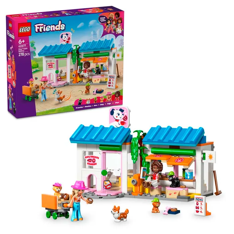 LEGO® LEGO Friends Pastelería de Dulces Caninos 42677