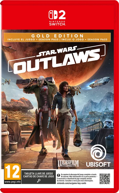 Star Wars Outlaws Gold Edition KC Switch 2 (SP)
