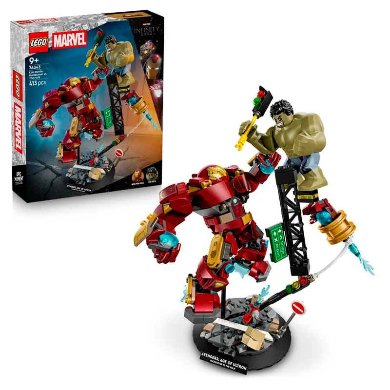 LEGO® Super Heroes Batalla Legendaria: Hulkbuster vs. Hulk 76343