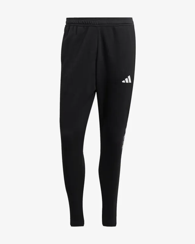 Pantalón largo adidas House of Tiro French Terry negro puro - S
