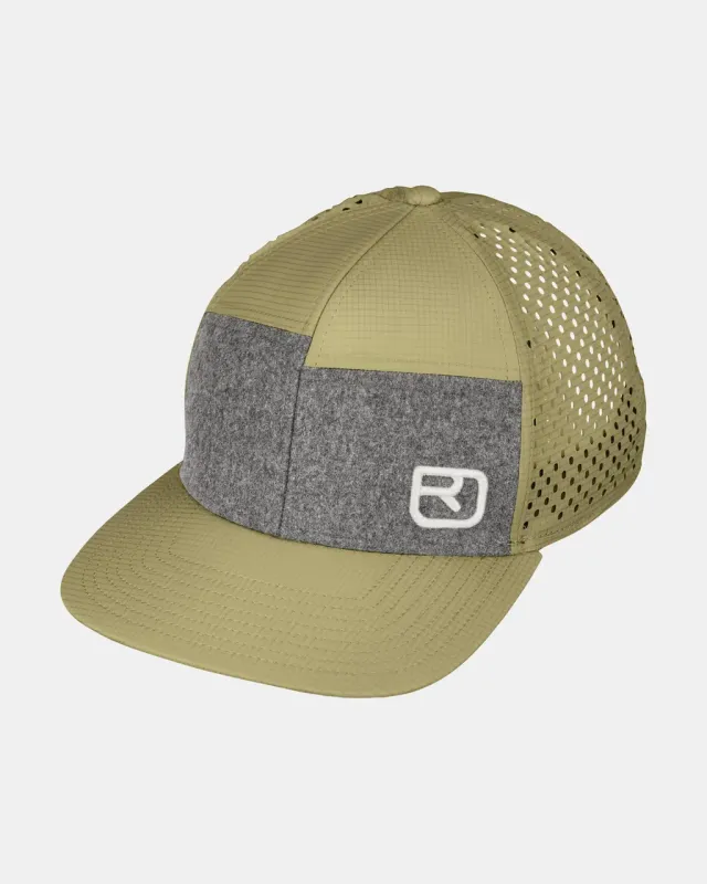 Gorra Ortovox Logo Air Trucker verde silvestre