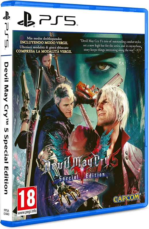 Devil May Cry 5 Edicion Especial PS5 (SP)
